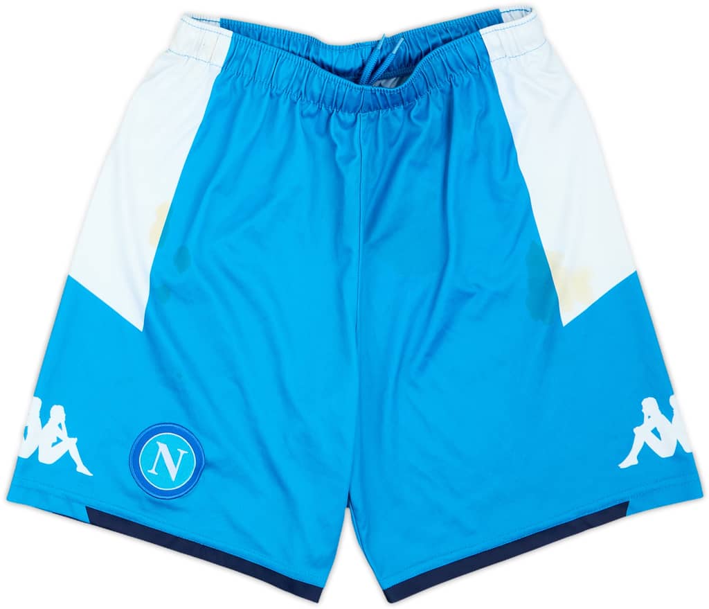 2019-20 Napoli Alternate Home Shorts - 4/10 - (L.Boys)