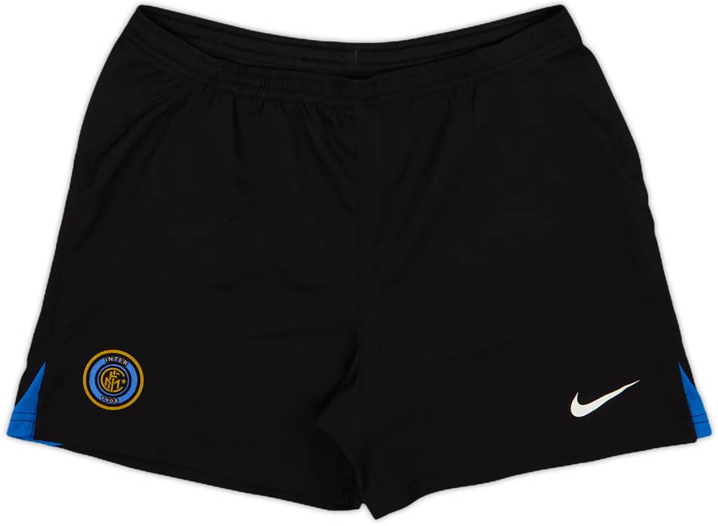 2005-06 Inter Milan Home Shorts - 8/10 - (XL.Boys)