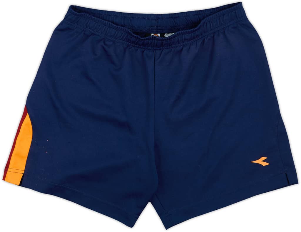 2003-04 Roma Diadora Training Shorts - 6/10 - (M)