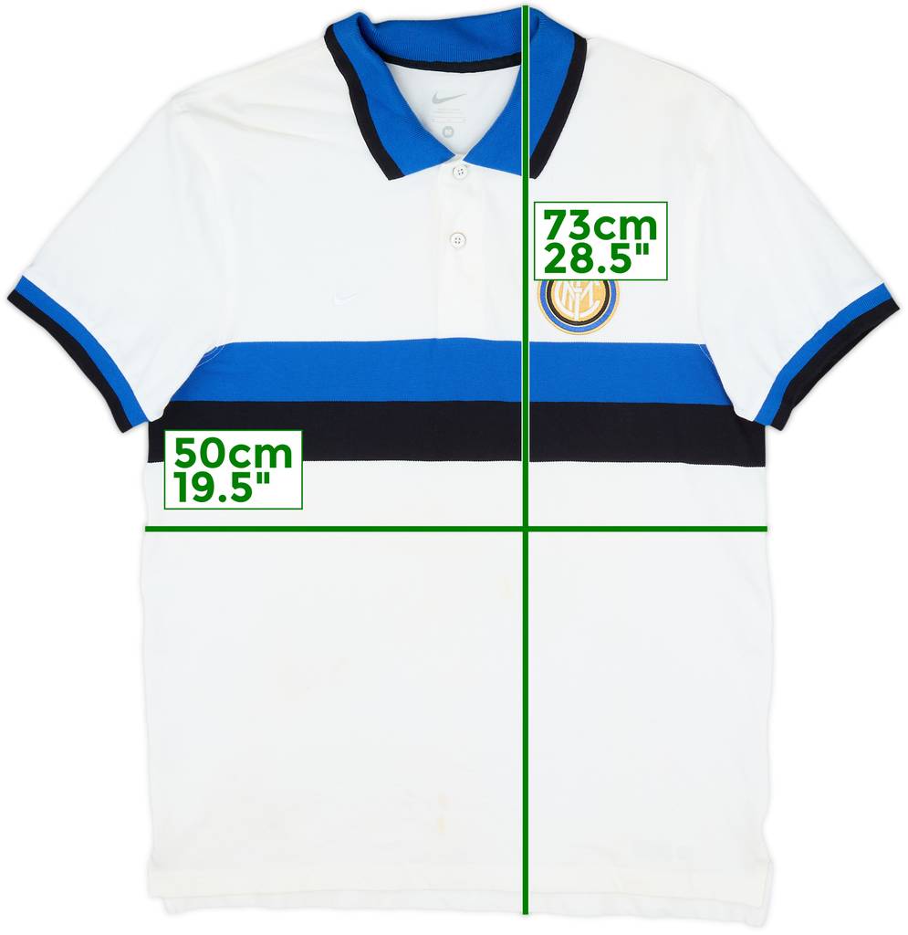2010-11 Inter Milan Nike Polo Shirt - 6/10 - (M)