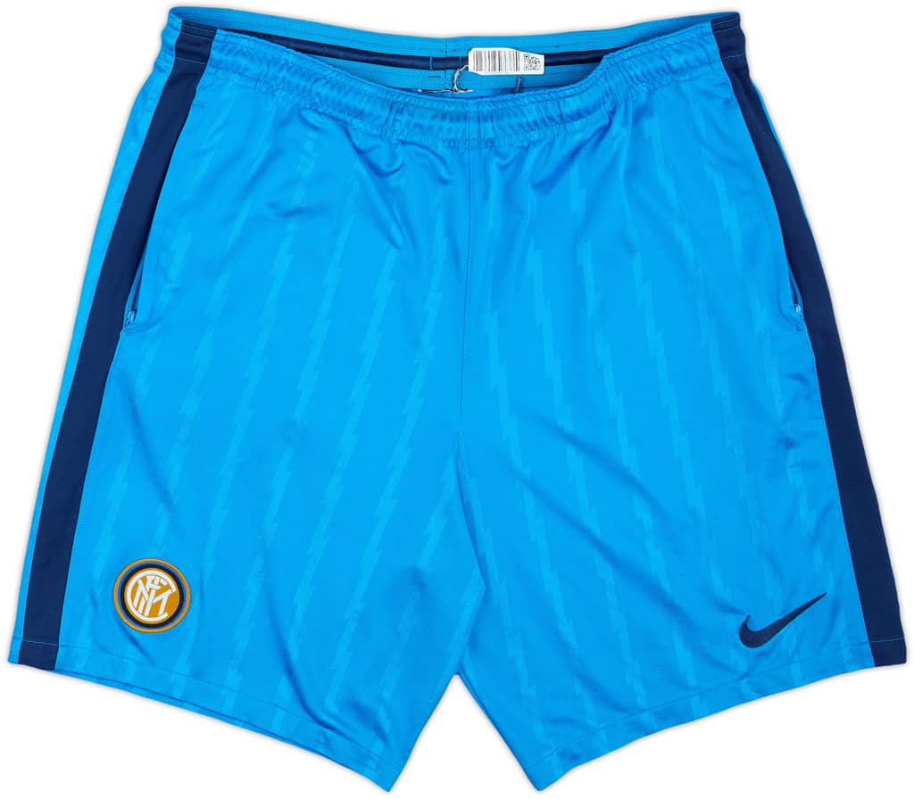 2014-15 Inter Milan Nike Training Shorts - 6/10 - (XL)