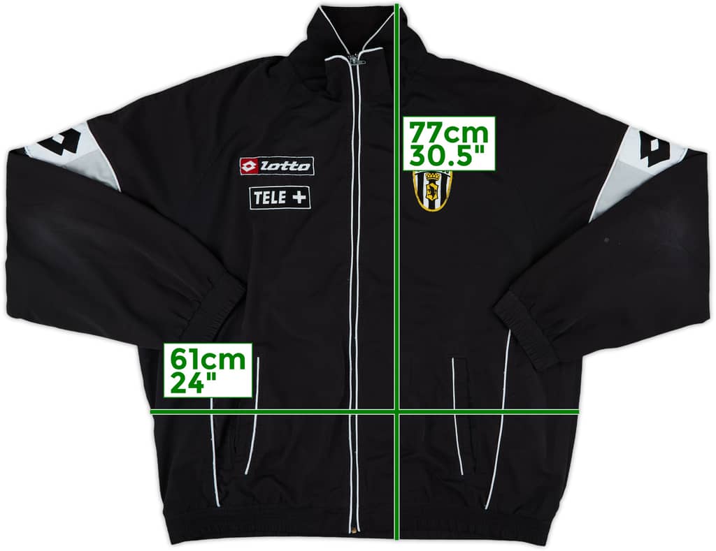 2000-01 Juventus Lotto Track Jacket - 8/10 - (L)