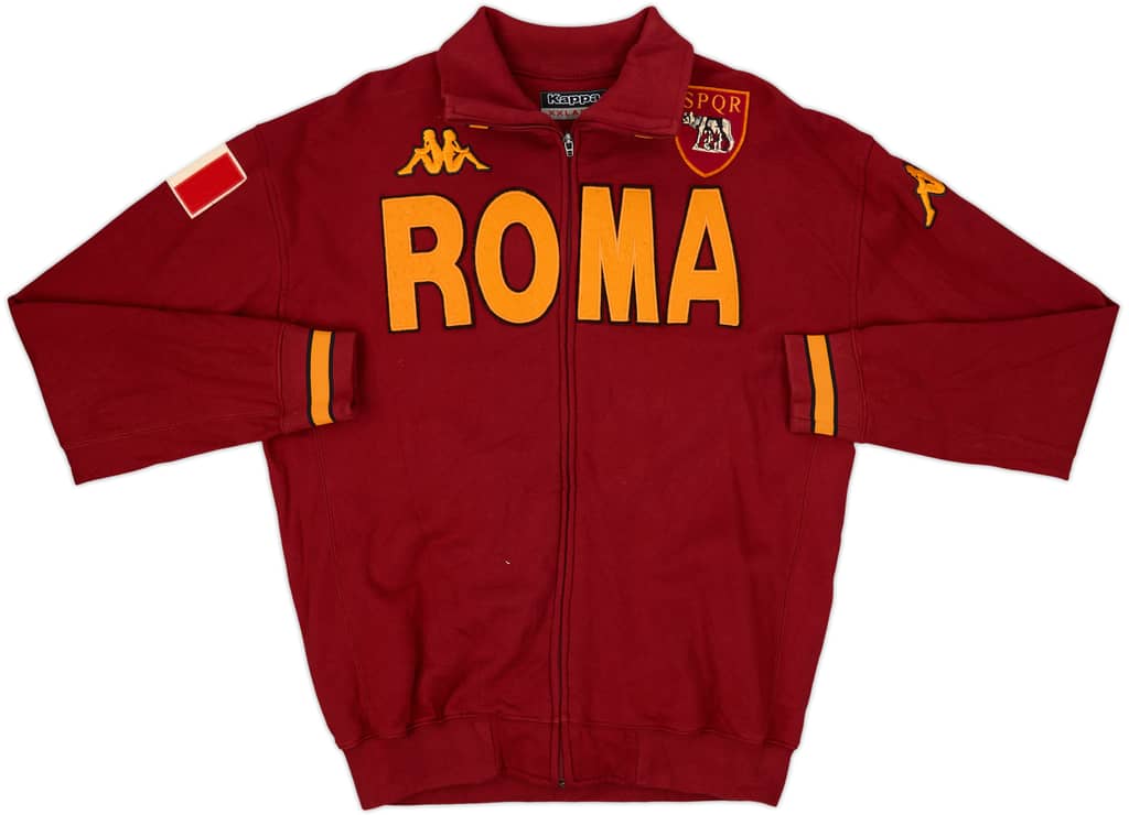 2008-09 Roma Kappa Track Jacket - 8/10 - (XXL)