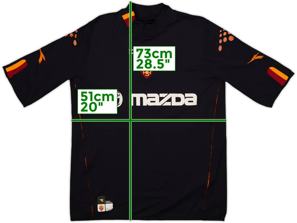 2003-04 Roma GK S/S Shirt - 8/10 - (XL)
