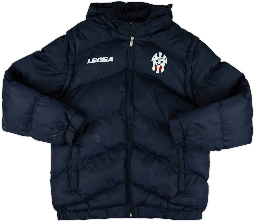 2013-14 Savona Legea Padded Bench Coat - 7/10 - (M)