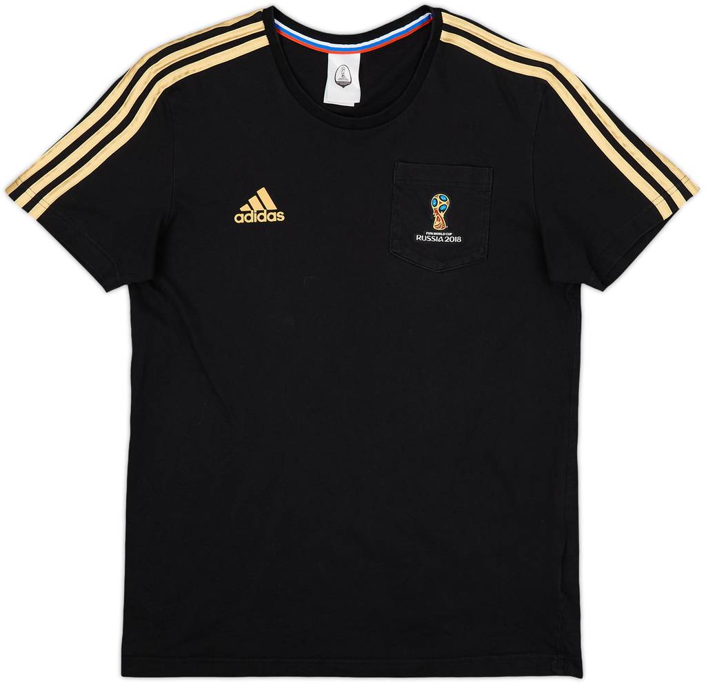 2018 Fifa World Cup Russia 2018 adidas Cotton Tee - 9/10 - (M)