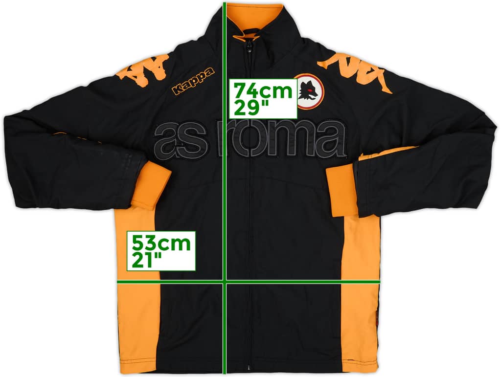 2010-11 Roma Kappa Track Jacket - 7/10 - (M)