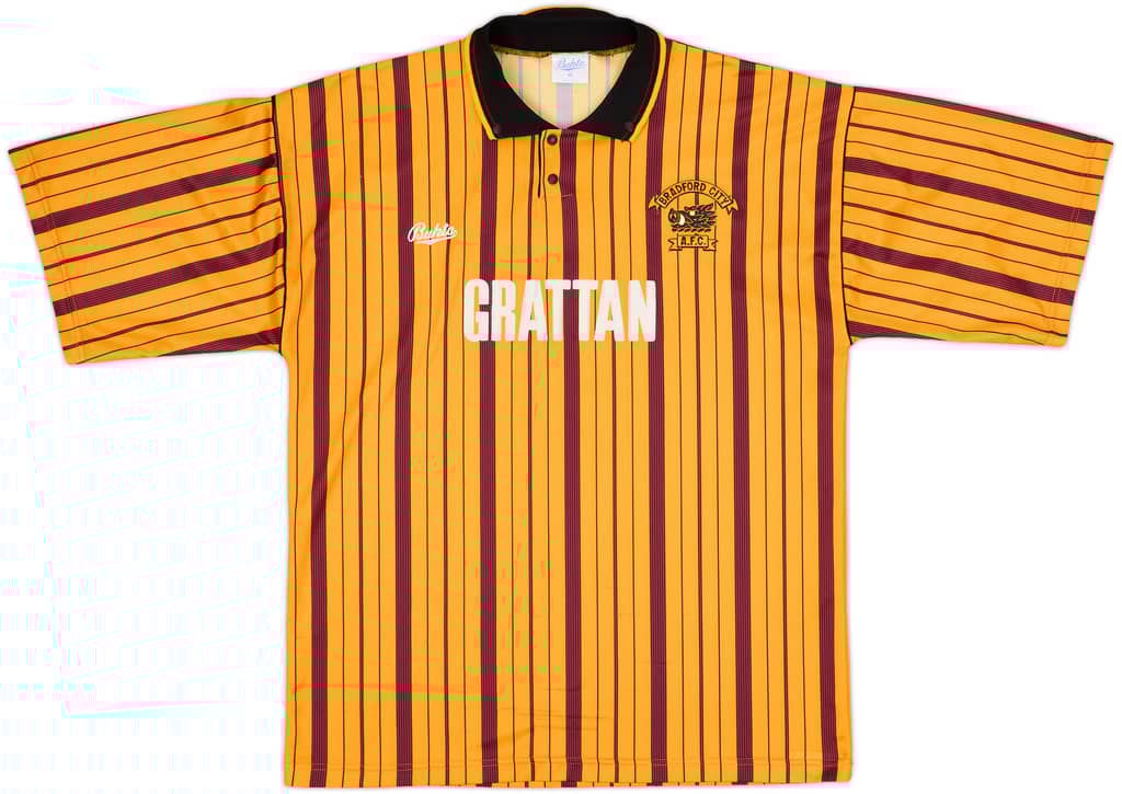 1990-91 Bradford Home Shirt - 8/10 - (L)