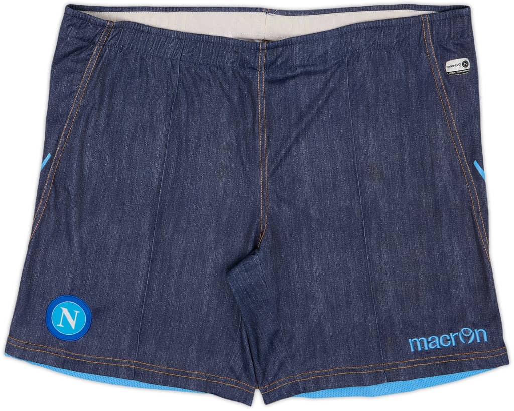 2014-15 Napoli Away Shorts - 6/10 - (M)