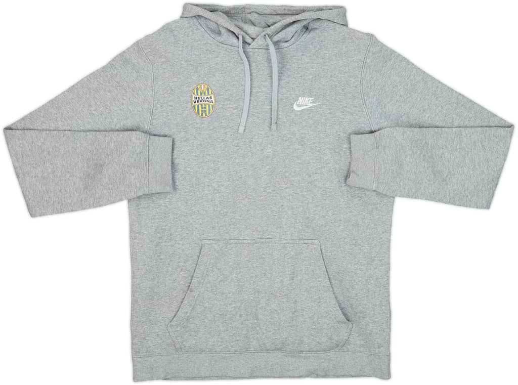 2017-18 Hellas Verona Nike Hooded Top - 8/10 - (M)