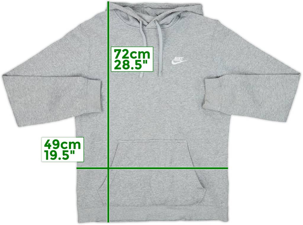 2017-18 Hellas Verona Nike Hooded Top - 8/10 - (M)
