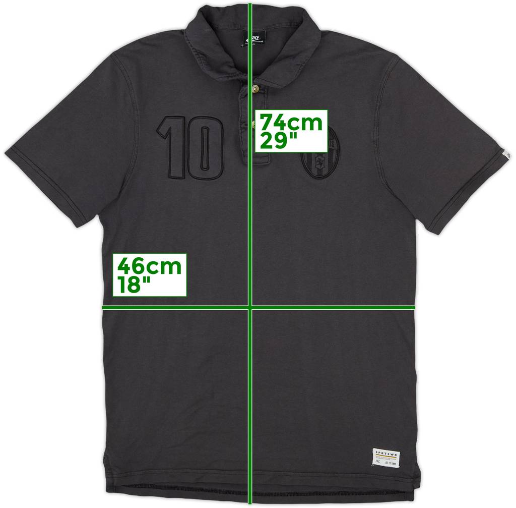 2013-14 Juventus Nike Polo Shirt - 9/10 - (M)