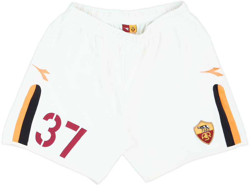 2003-04 Roma Player Issue Home Shorts #37 - 7/10 - (XL)