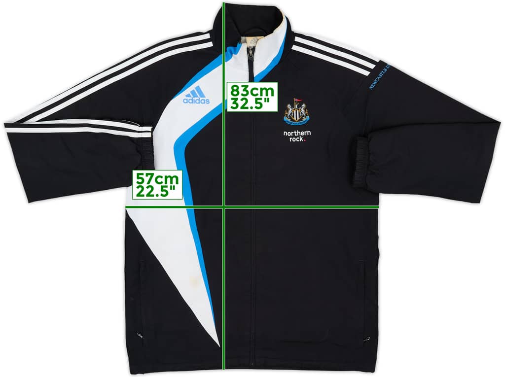 2009-10 Newcastle adidas Track Jacket - 5/10 - (M)