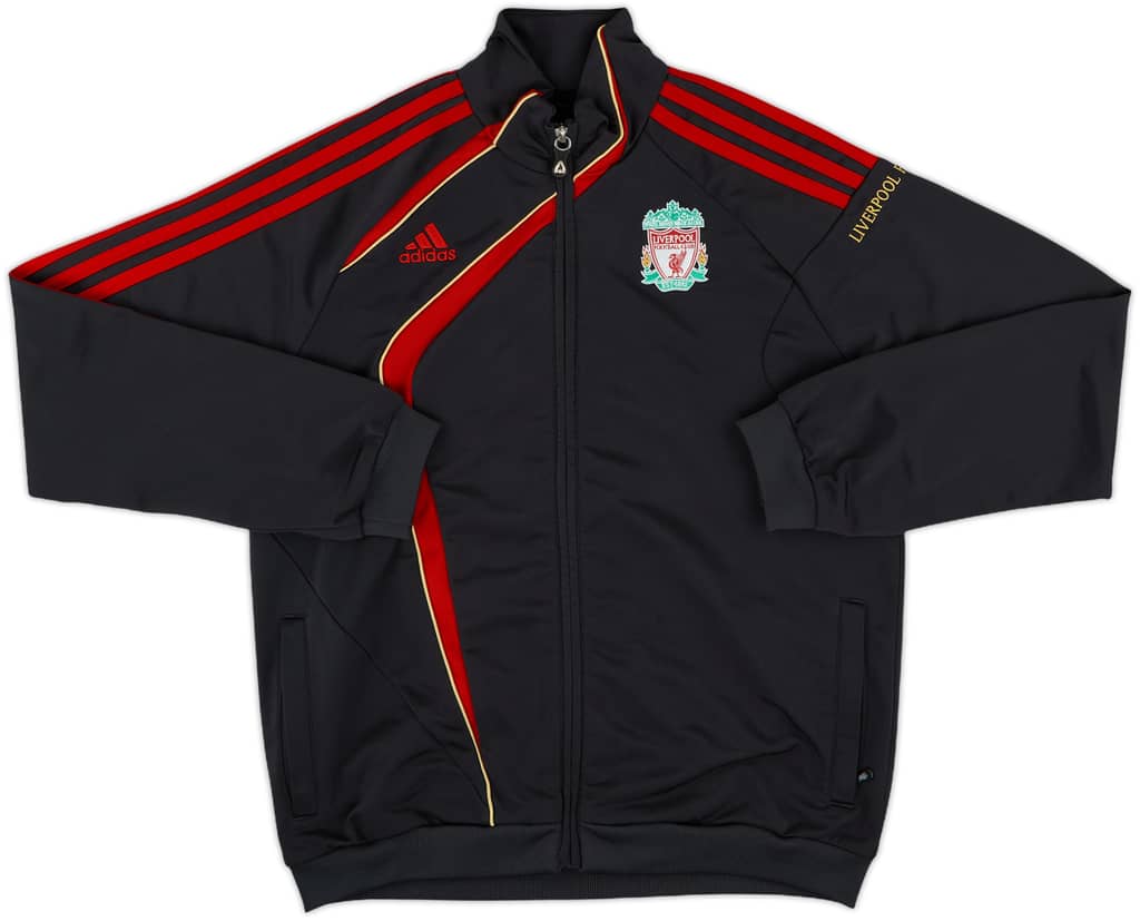 2009-10 Liverpool adidas Track Jacket - 8/10 - (L.Boys)