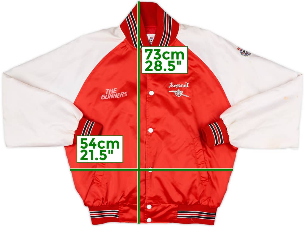 1990-92 Arsenal Bomber Jacket - 8/10 - (S)