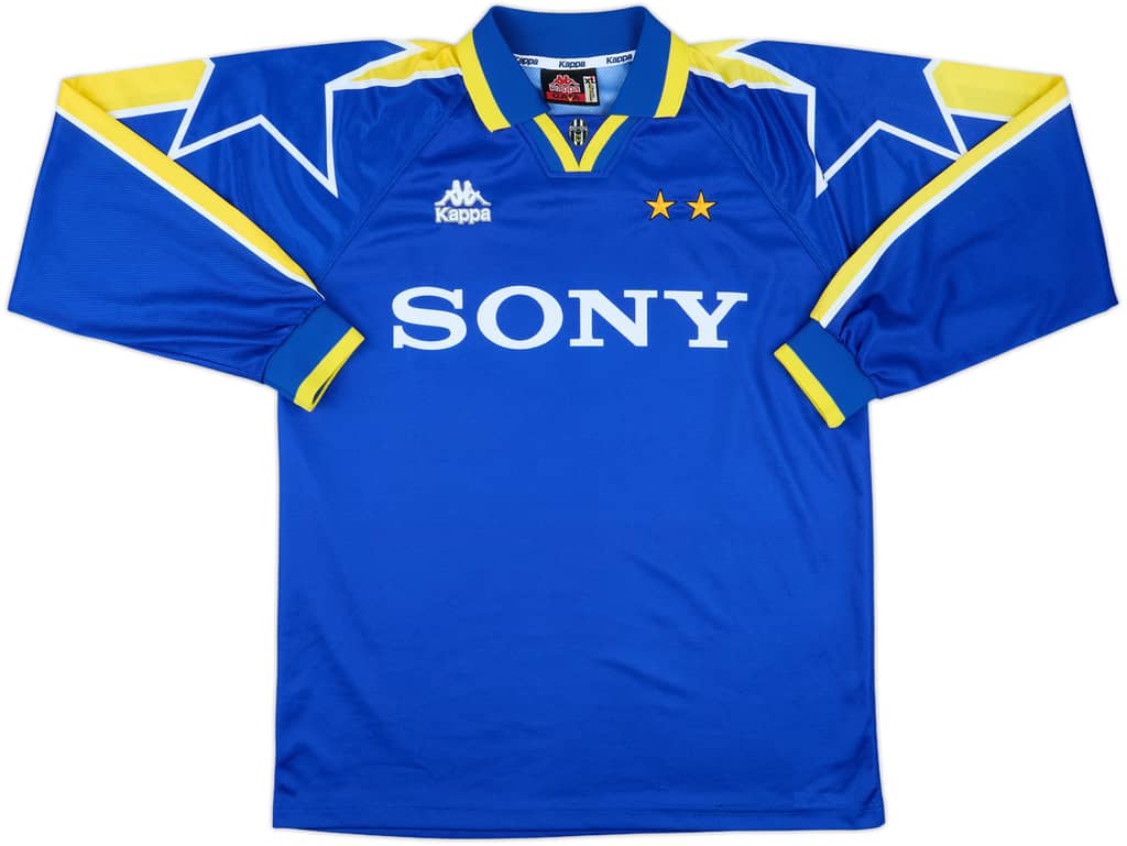 1996-97 Juventus Away L/S Shirt - 10/10 - (XL)