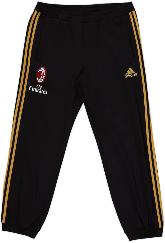 2013-14 AC Milan adidas Track Pants/Bottoms - 8/10 - (M)