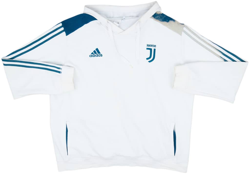 2017-18 Juventus adidas Hooded Sweat Top - 4/10 - (XXL)