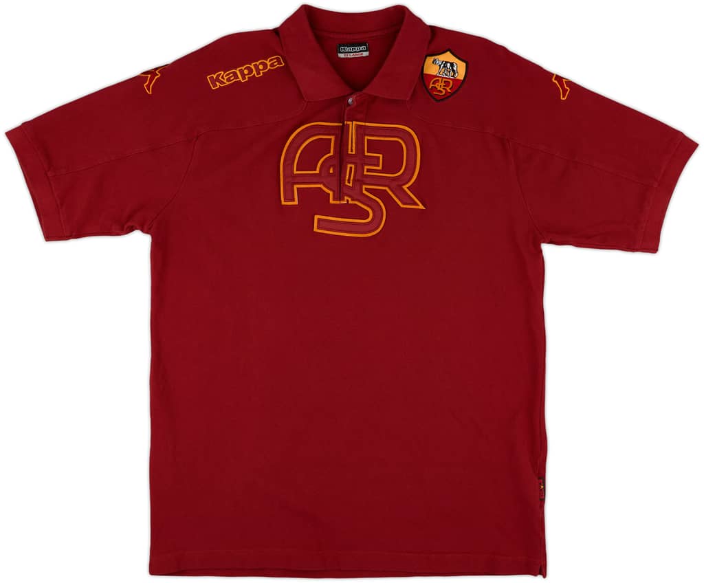 2010-11 Roma Kappa Polo Shirt - 9/10 - (XXL)