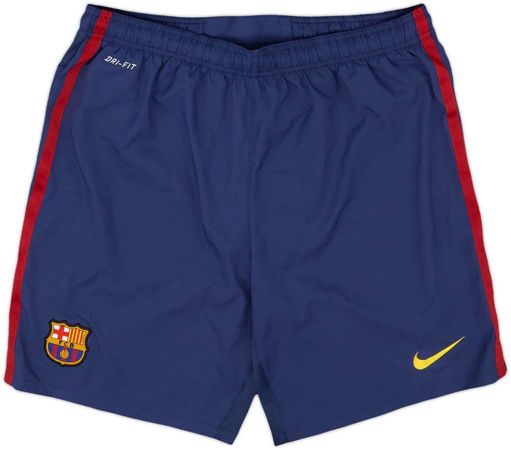2014-15 Barcelona Home Shorts - 9/10 - (XL)