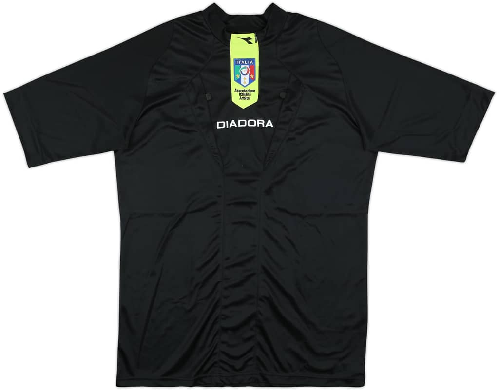 2009-10 Italy FIGC Diadora Referee Shirt - 9/10 - (L)