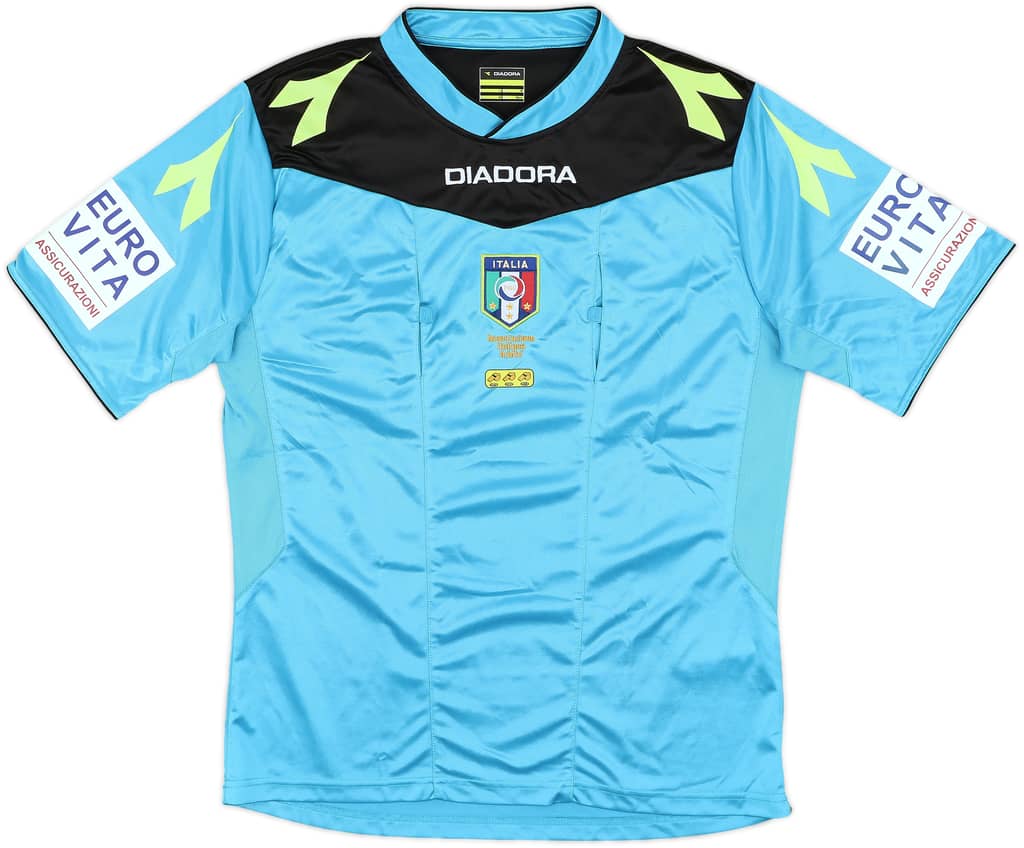2015-16 Italy Diadora Referee Shirt - 9/10 - (M)