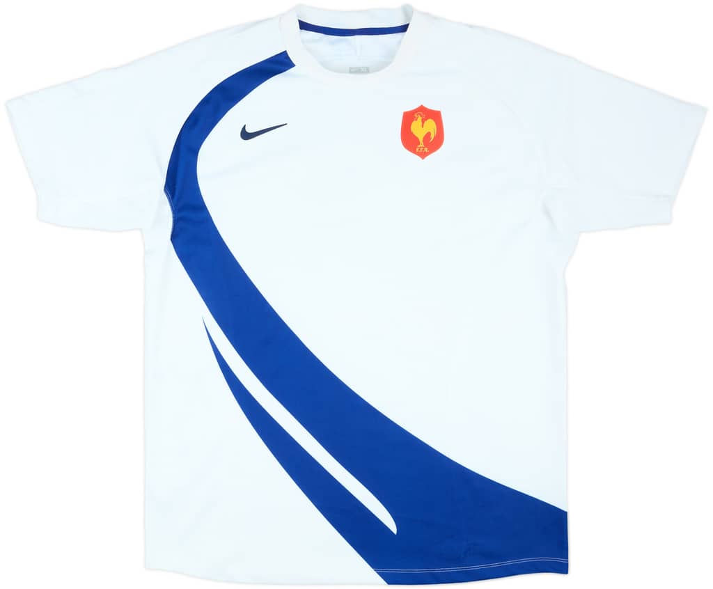2007-08 France Rugby Away Shirt - 7/10 - (XL)