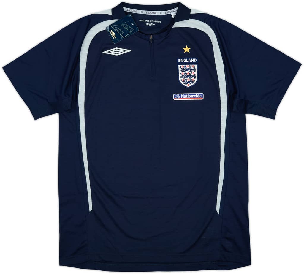 2007-08 England 1/4 Zip Training Shirt (M)