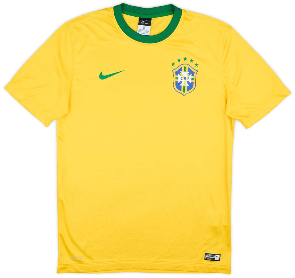 2014-15 Brazil Basic Home Shirt - 4/10 - (M)