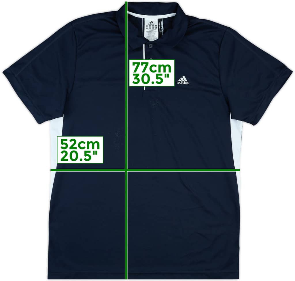 2013-14 adidas Template Polo Shirt - 9/10 - (M)