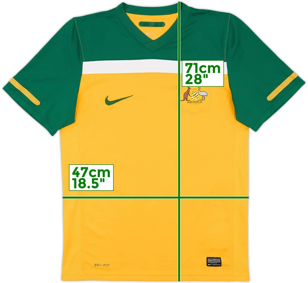 2010-11 Australia Home Shirt - 8/10 - (S)