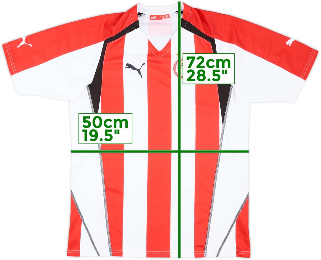 2005-06 Olympiakos Home Shirt - 5/10 - (L)