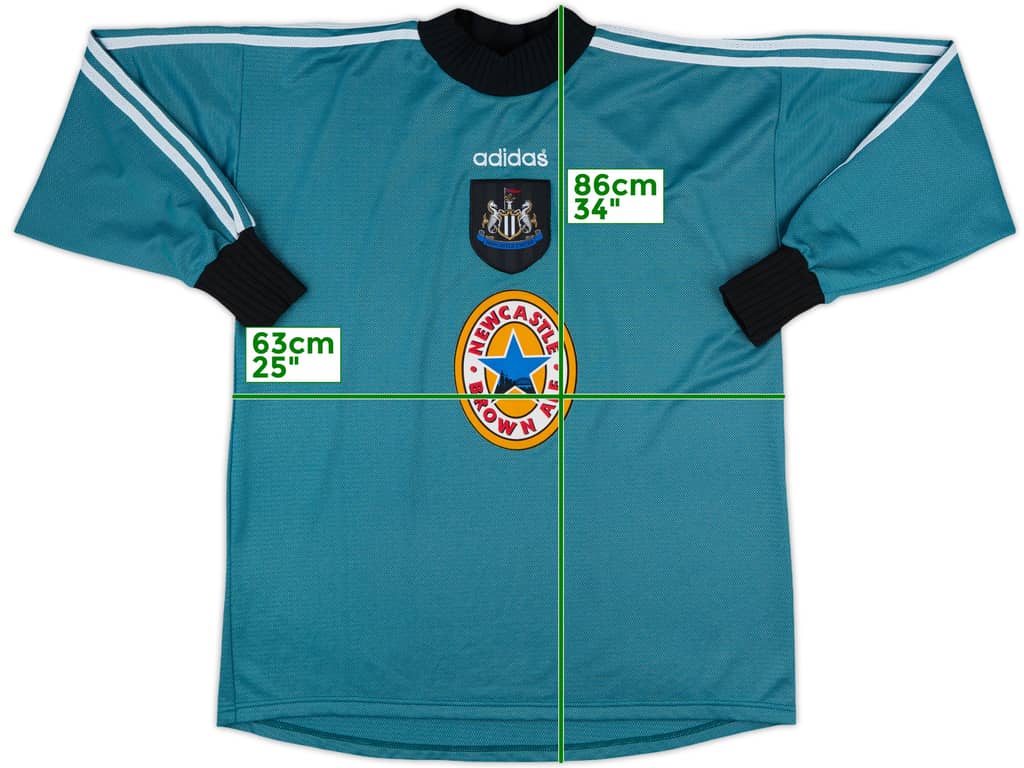 1996-97 Newcastle GK Shirt - 10/10 - (XL)