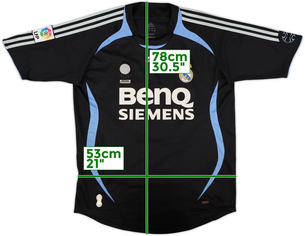 2007-08 Real Madrid GK Shirt - 6/10 - (M)