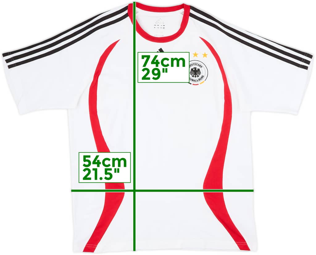 2006-07 Germany adidas Cotton Tee - 6/10 - (M/L)