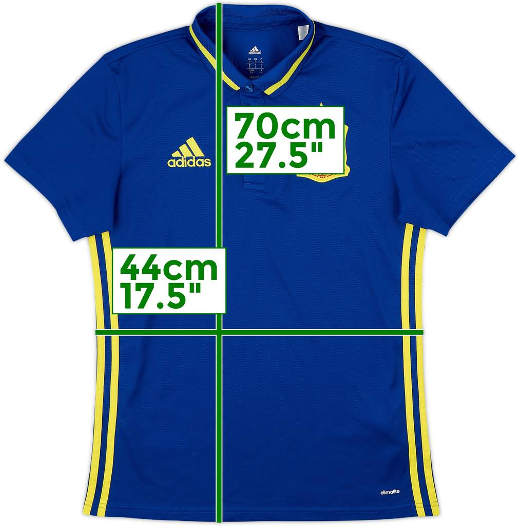 2015-16 Spain adidas Polo Shirt - 10/10 - (S)