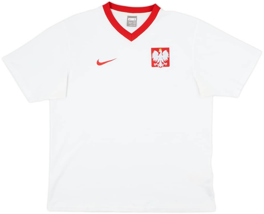 2009-10 Poland Basic Home Shirt - 8/10 - (L)