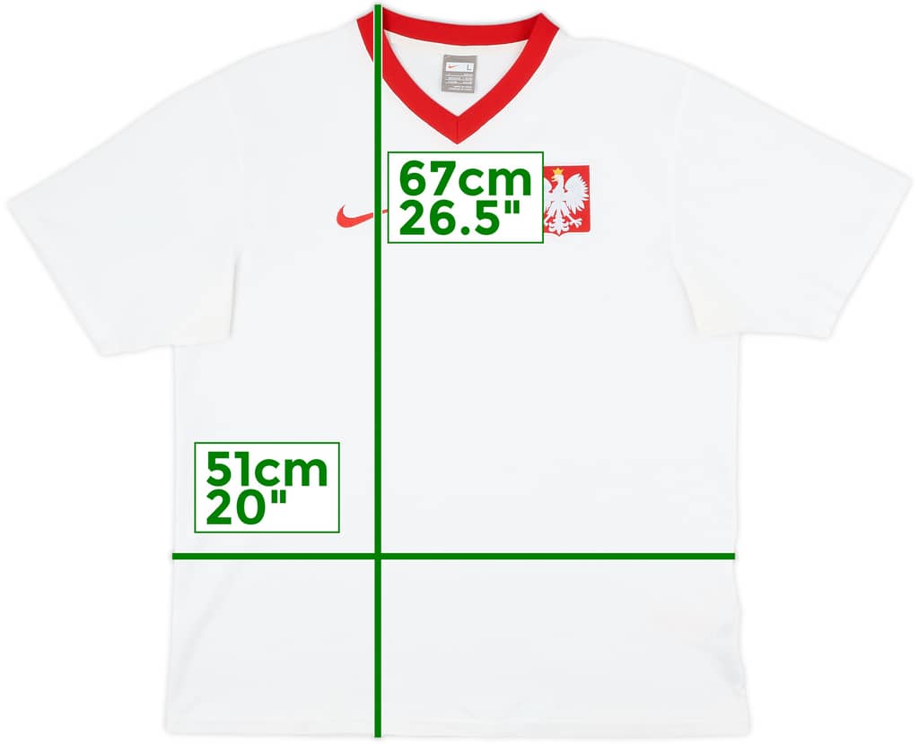 2009-10 Poland Basic Home Shirt - 8/10 - (L)