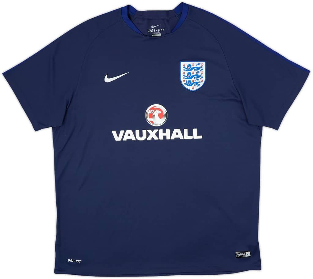 2016-17 England Nike Training Shirt - 9/10 - (XXL)
