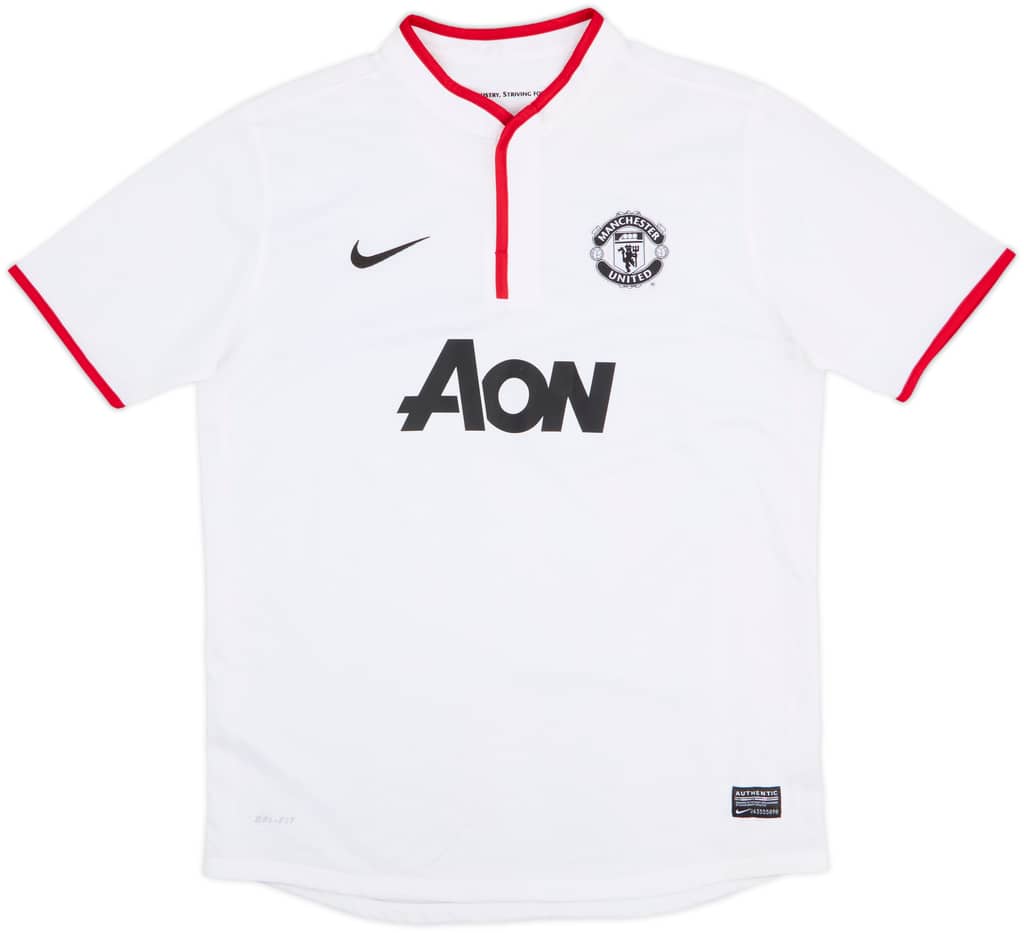2012-14 Manchester United Away Shirt - 8/10 - (XL.Boys)