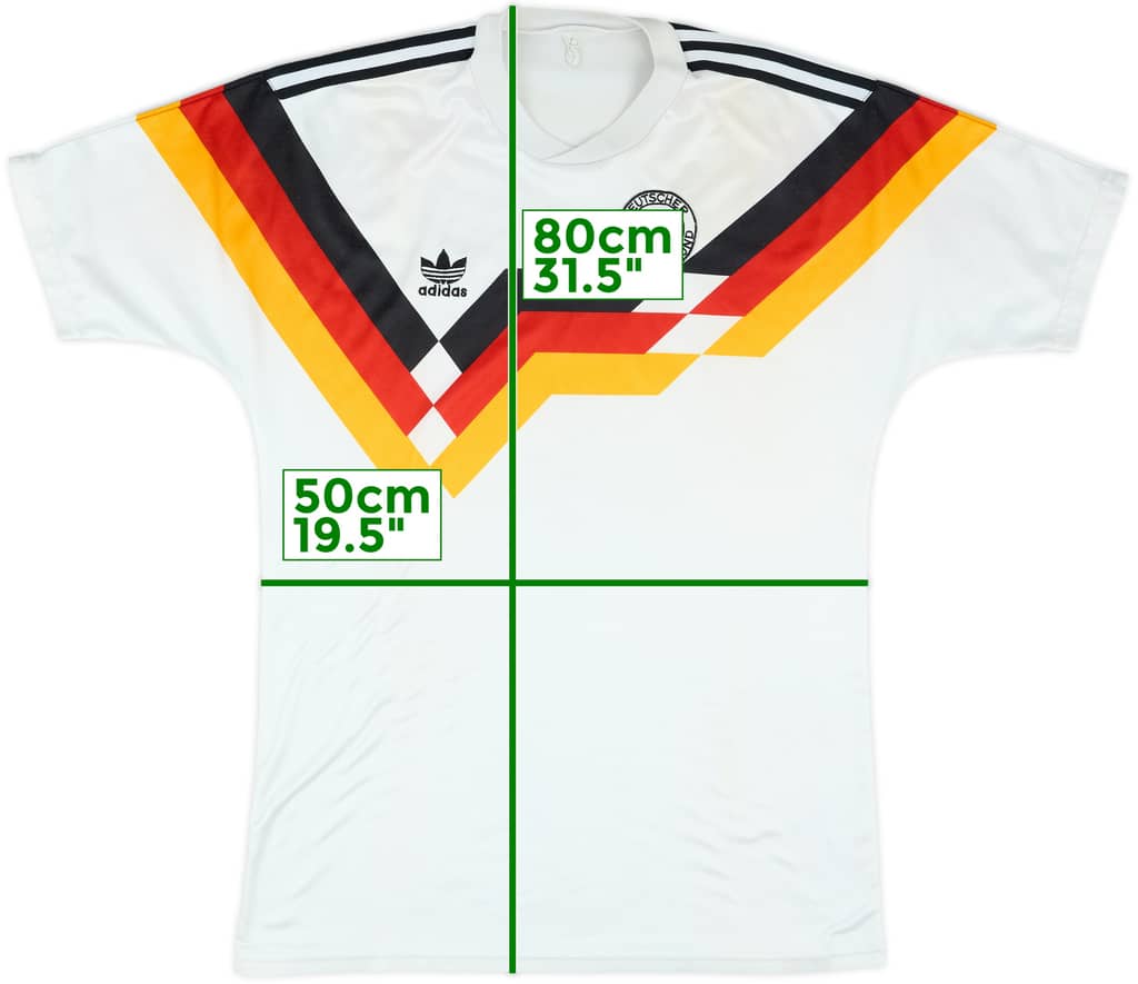 1988-90 West Germany Home Shirt - 6/10 - (L)