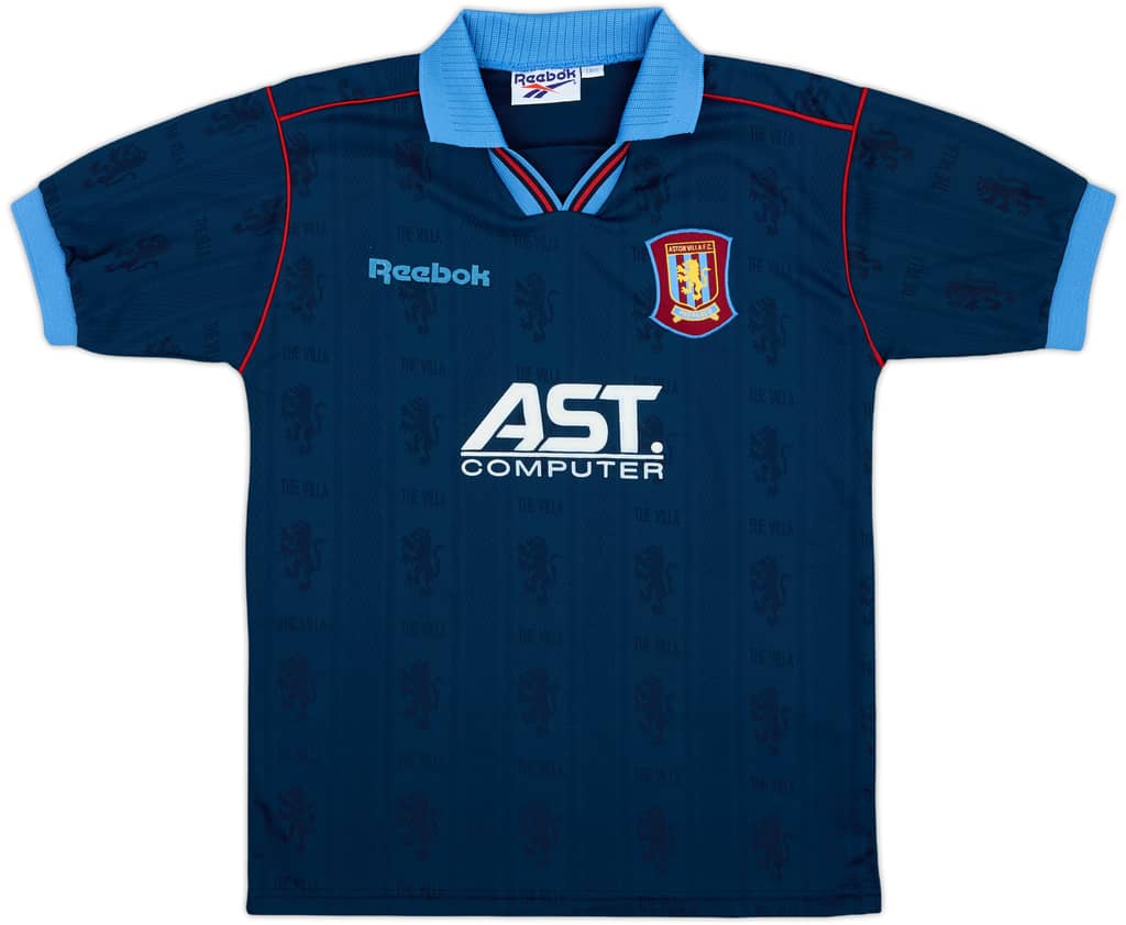 1995-97 Aston Villa Away Shirt - 9/10 - (L.Boys)