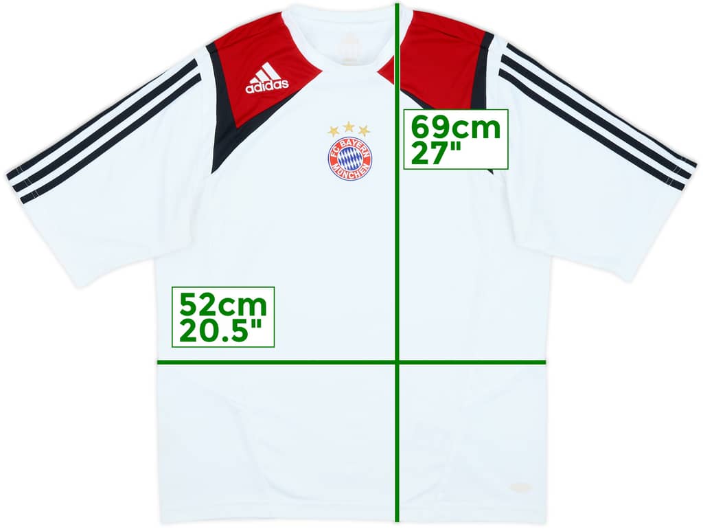 2007-08 Bayern Munich adidas Training Shirt - 8/10 - (M/L)