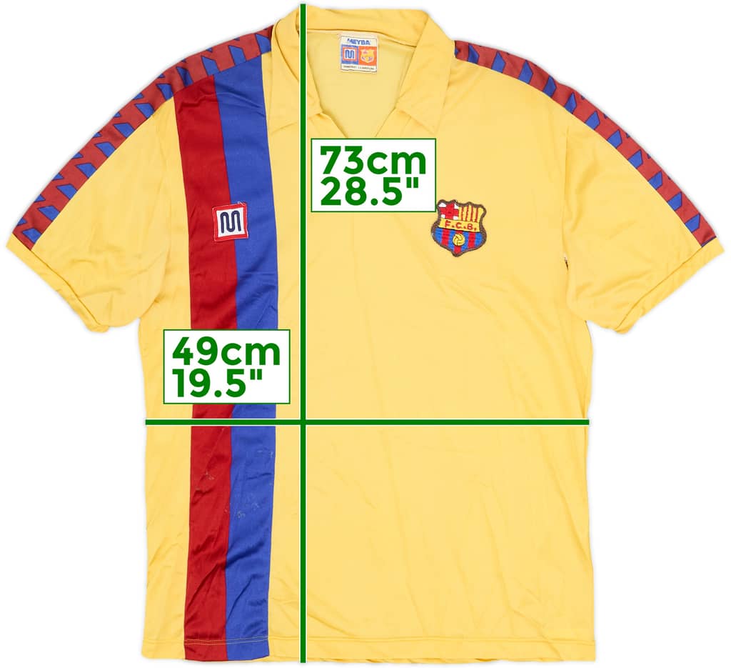 1982-85 Barcelona Away Shirt - 6/10 - (M)