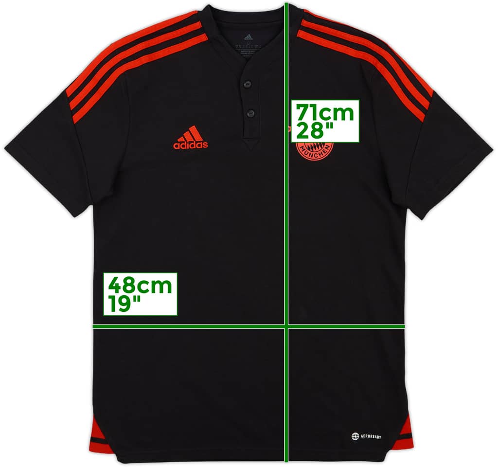 2022-23 Bayern Munich adidas Polo Shirt - 10/10 - (S)