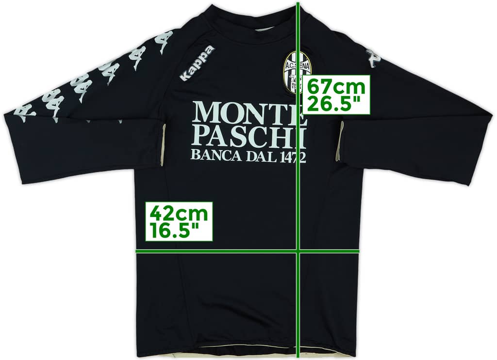 2010-11 AC Siena Kappa Training L/S Shirt - 7/10 - (XS)