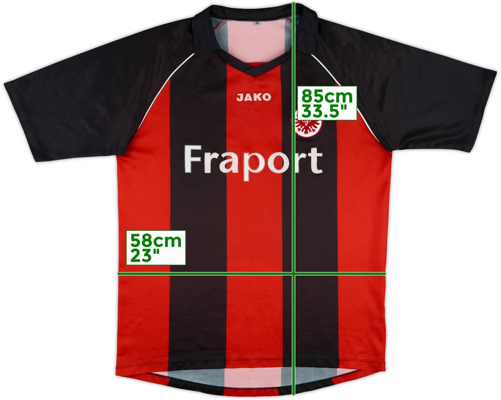 2006-07 Eintracht Frankfurt Home Shirt - 8/10 - (XL)