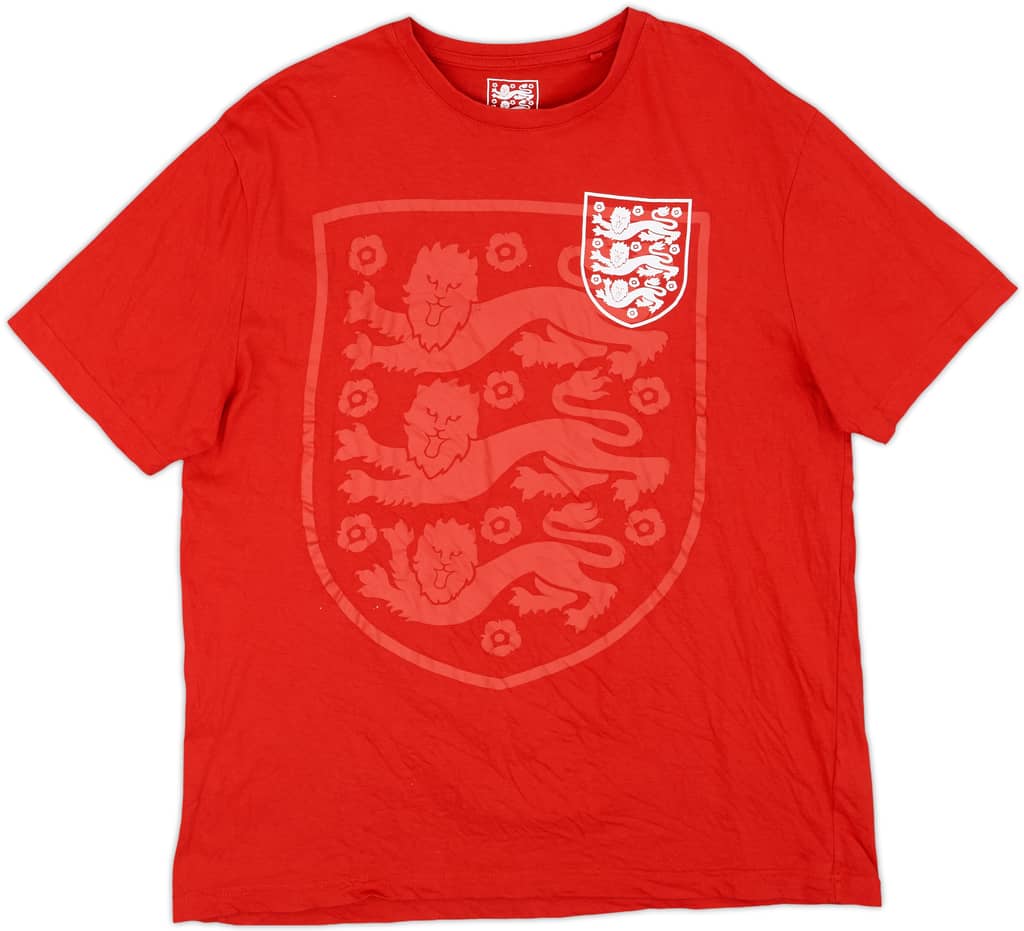 2014-15 England Cotton Tee - 7/10 - (L)