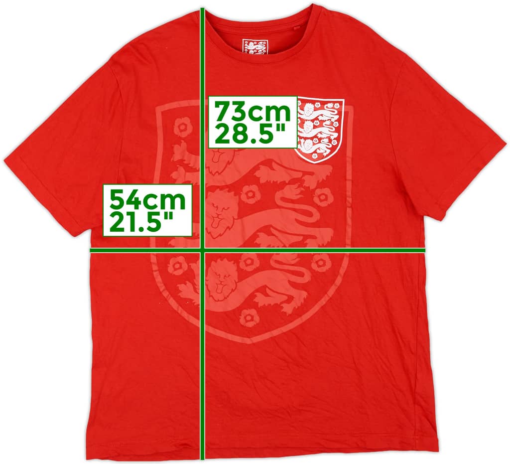 2014-15 England Cotton Tee - 7/10 - (L)